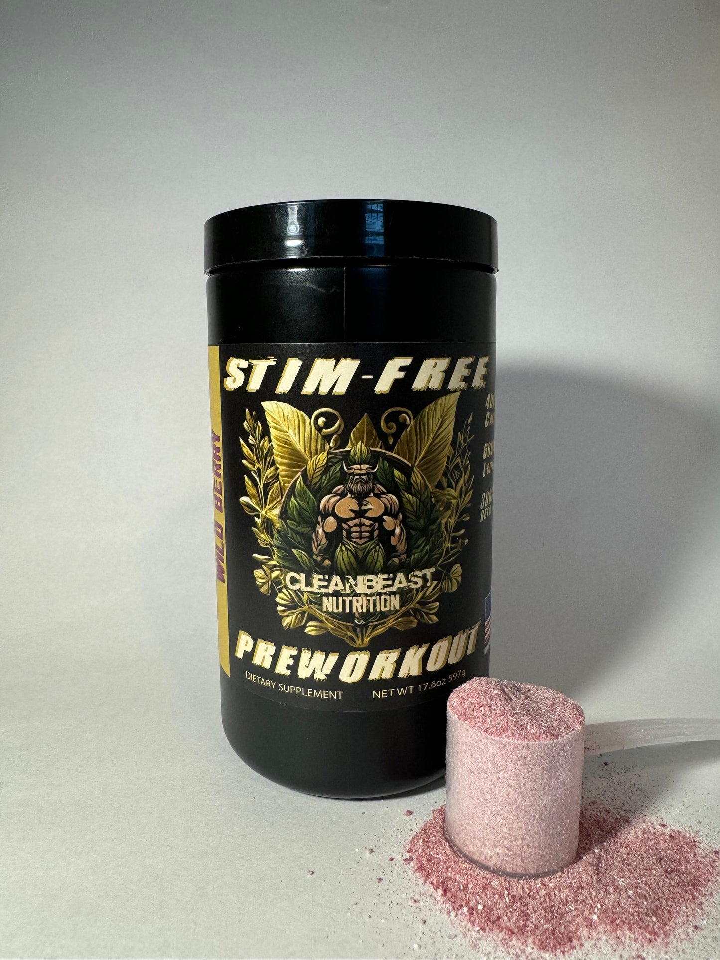 Stimulant-Free Wildberry Preworkout